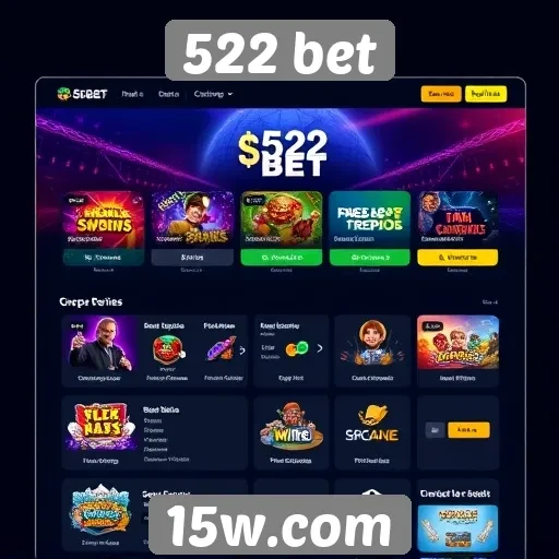 Avaliação da interface do usuário do 522 bet